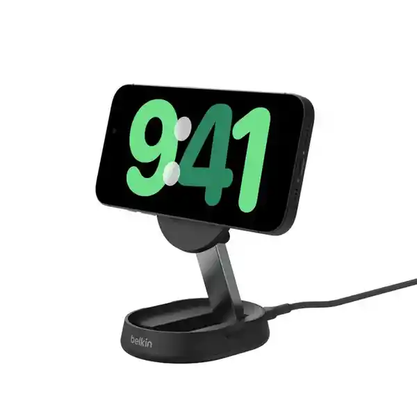 Belkin Soporte Carga Inalámbrica Para iPhone Con Qi2 15W Negro