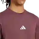 Adidas Camiseta Sl Sj Manga Corta Lifestyle Hombre Rojo Talla S