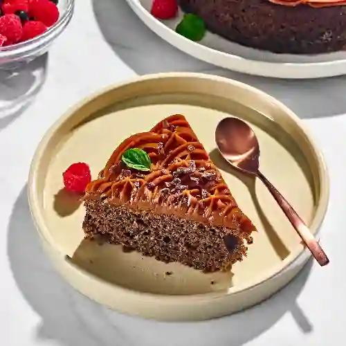 Protein Choco Caramel Cake