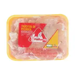 Paulandia Trocitos De Pechuga De Pollo Deshuesada 