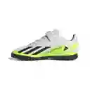 Adidas Botines Fútbol x Crazyfast H&L Para Niño Blanco Talla 4