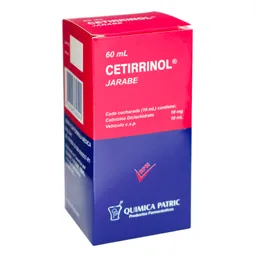 Cetirrinol Jarabe (10 mg)