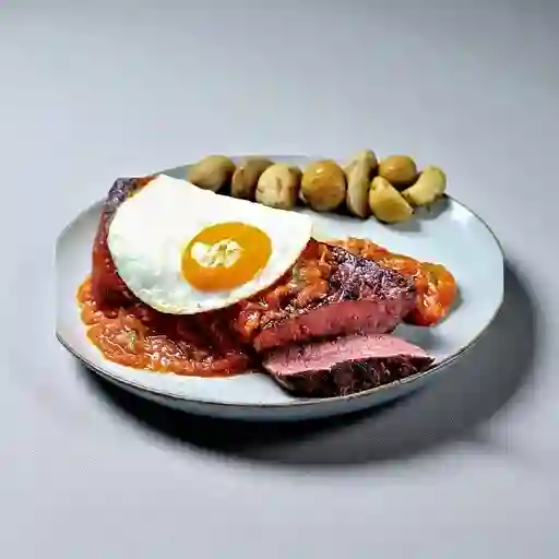 Bistec a Caballo