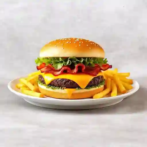 Hamburguesa Megaqueso