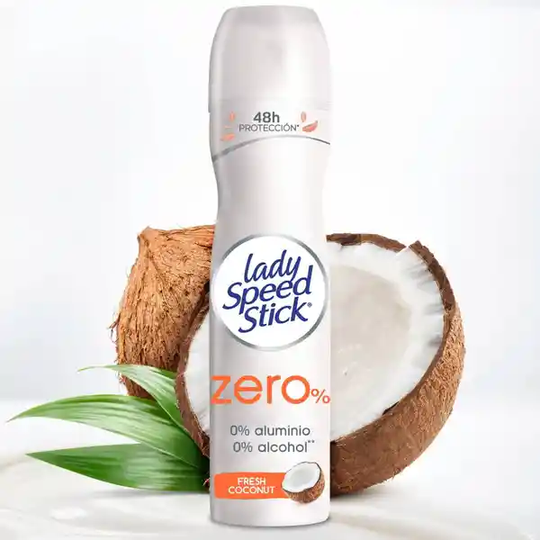 Lady Speed Stick Desodorante Mujer Freshc Coco Spray Zero