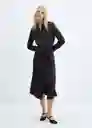 Vestido Jana Blueblack Talla 18 Mujer Mango