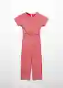 Enterizo Mono Silvia Rojo Talla 12 Niñas Mango