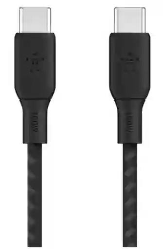 Belkin Cable Boost Charge USB-C a USB-C 100W Negro de 2 m