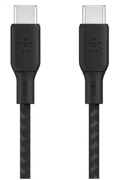 Belkin Cable Boost Charge USB-C a USB-C 100W Negro de 2 m