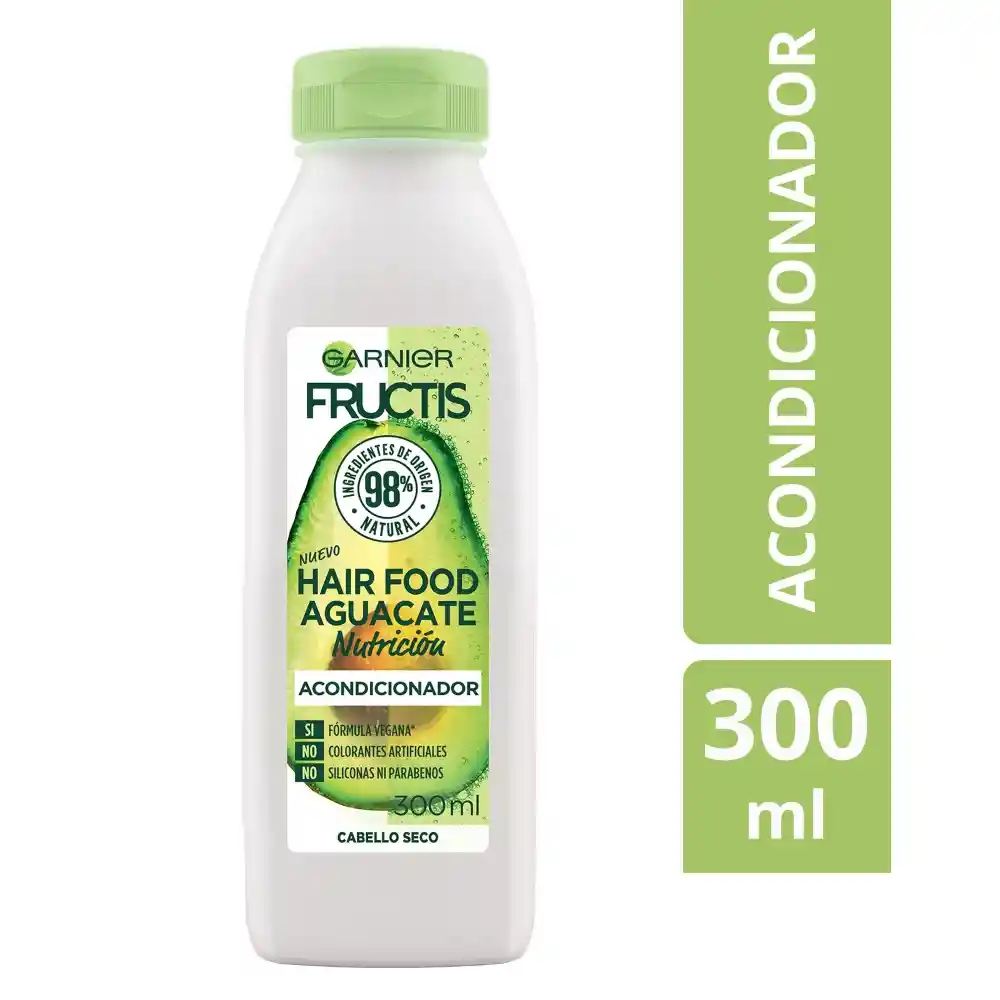 Garnier Fructis Acondicionador Hair Food Aguacate