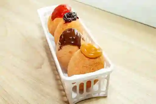 4 Buñuelos Buñuelos Rellenos