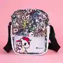 Bolso Crossbody Multiprint Serie Tokidoki Negro Miniso