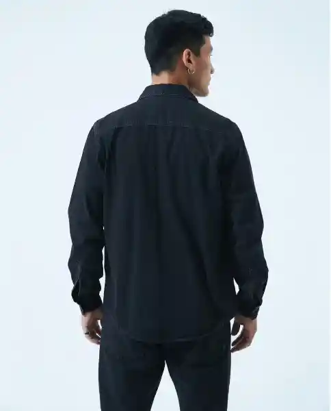 Camisa Hombre Negro Talla XS 510D001 Americanino