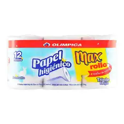 Papel Higiénico Triple Hoja Max Olimpica