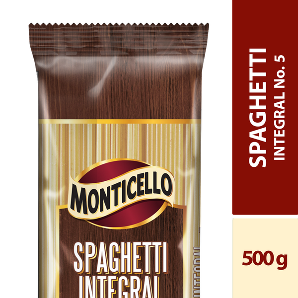 Monticello Pasta Spaghetti Integral 500 g