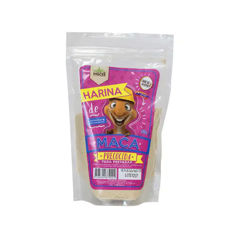 Ingcer Harina de Maca sin Gluten 