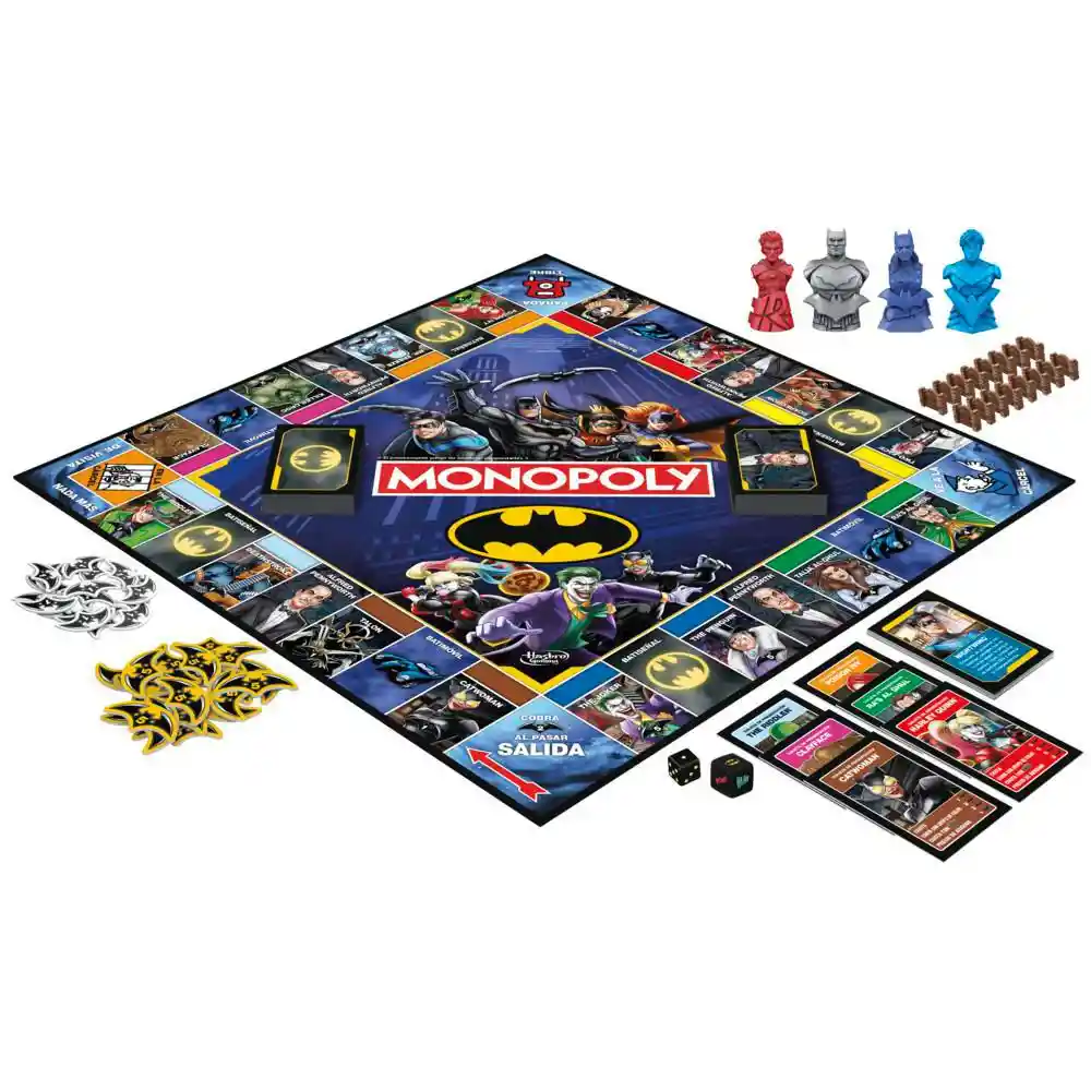 Hasbro Gaming Juego de Mesa Monopoly Batman