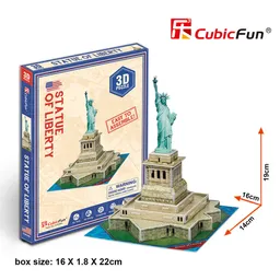 Cubic Fun Rompecabezas Estatua de la Libertad 3D