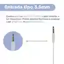 Audífonos Serie Life is For Fun Blanco 35 mm Mod Pa242 Miniso