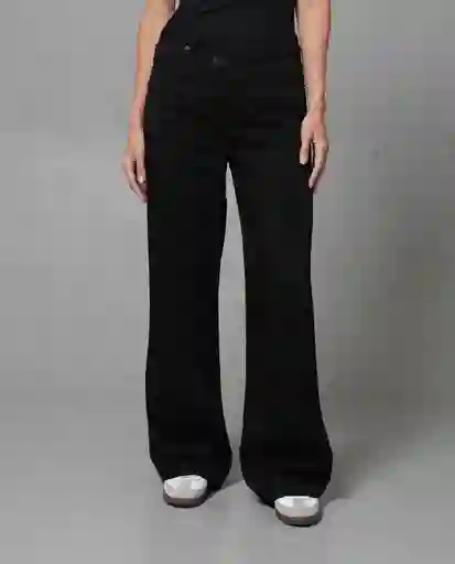 Jean Mujer Negro Talla 10 232G015 Rifle