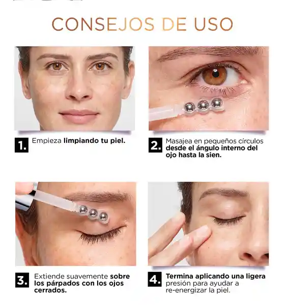 Serum ojos Glycolic Bright L'Oreal Paris