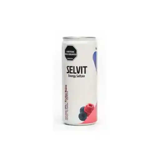 Selvit Energy Seltzer Frutos Rojos - Selvit
