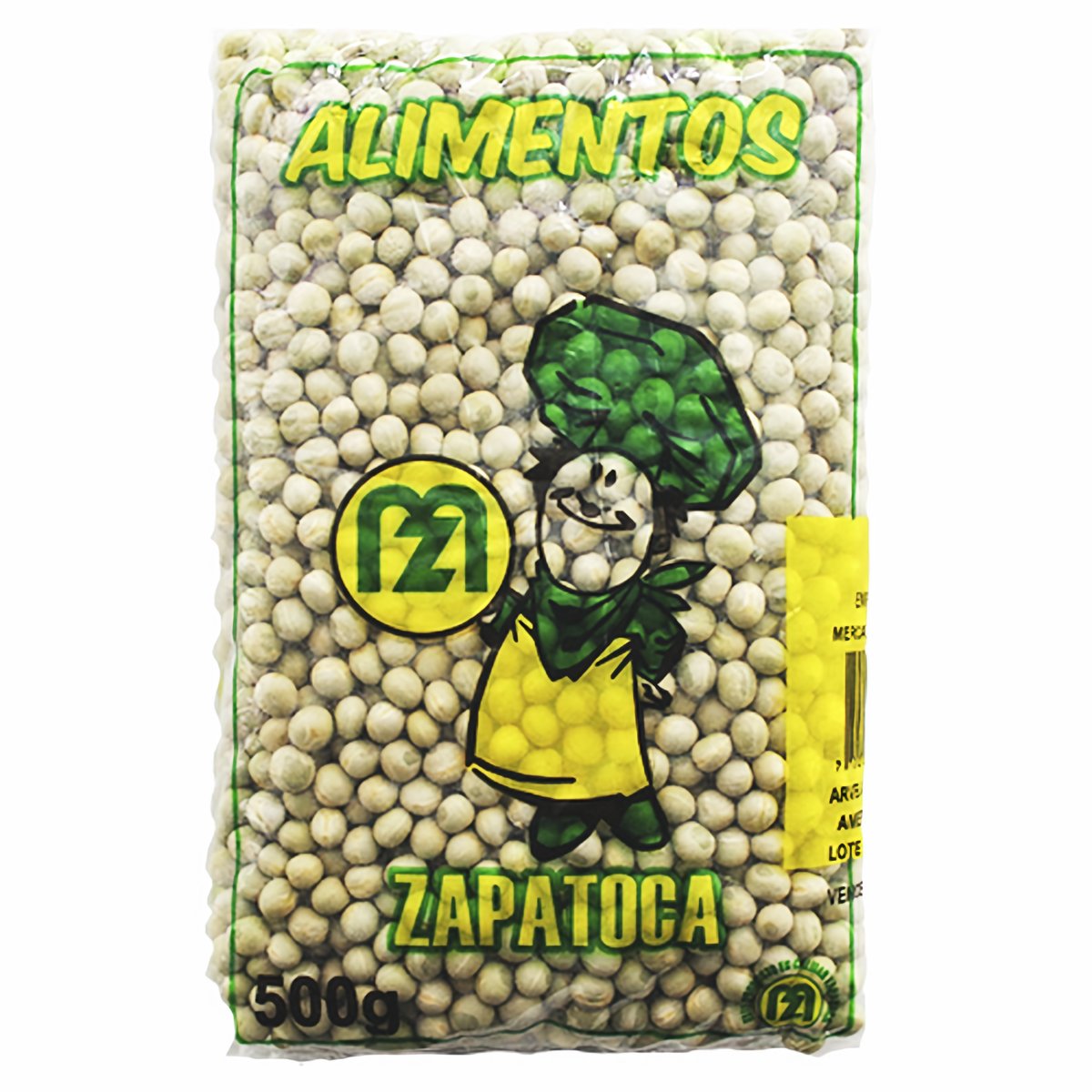 Arveja Zapatoca Verde Seca Americana 500 g