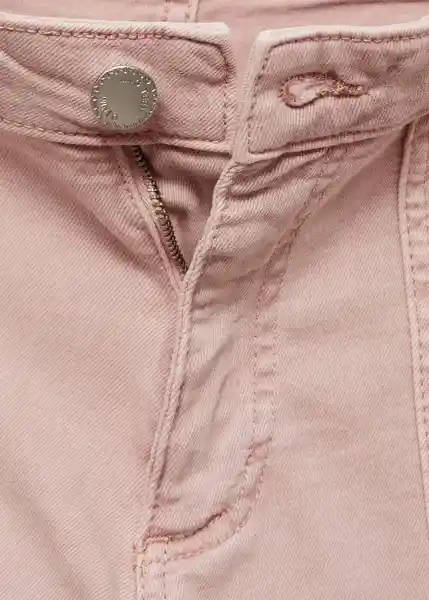 Jean Utilityp Rosa Pastel Talla 22 Niñas Mango