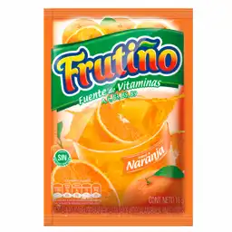 Frutiño Mezcla en Polvo para Refresco Sabor a Naranja