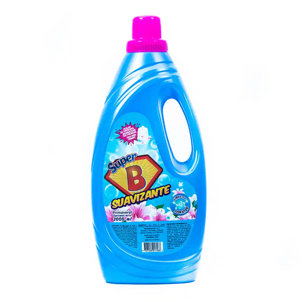 Super B Suavizante con Aroma Primaveral