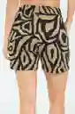 Short Animal Print