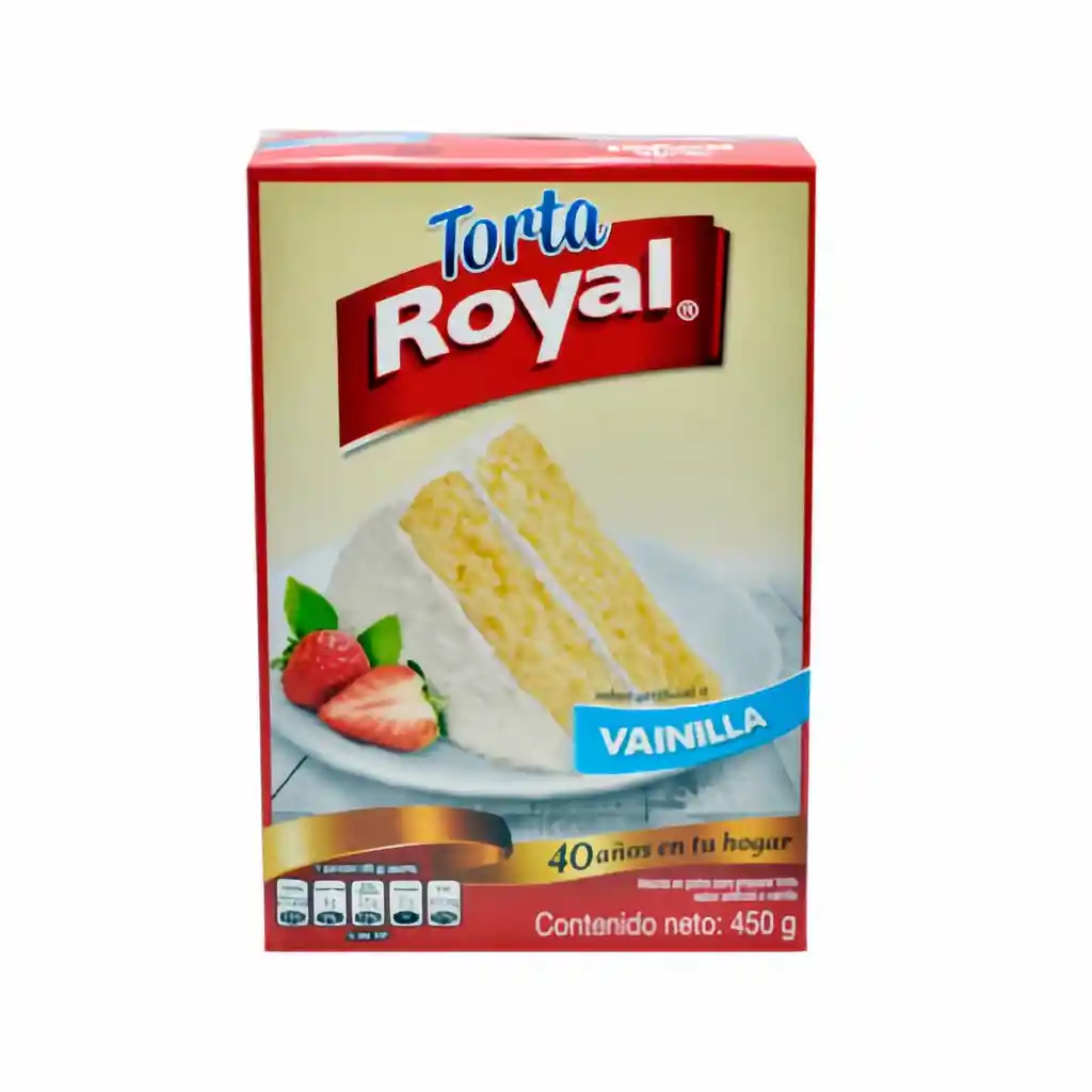 Royal Torta Casera Sabor Vainilla