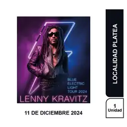 Concierto Lenny Kravitz Diciembre 11 24