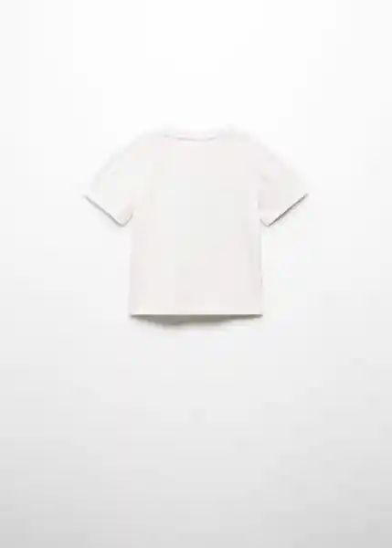 Camiseta Tibu Off-White Talla 70 Niño Mango