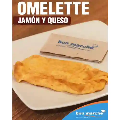 Omelette de Jamón y Queso