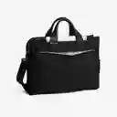 Inkanta Maletín Briefcase Alpha Slim Deluxe Negro