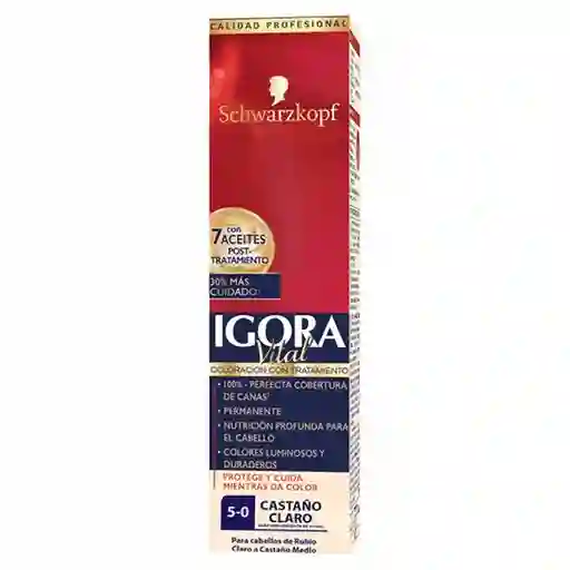 Igora Tinte Vital Tubo 5-0 Castaño