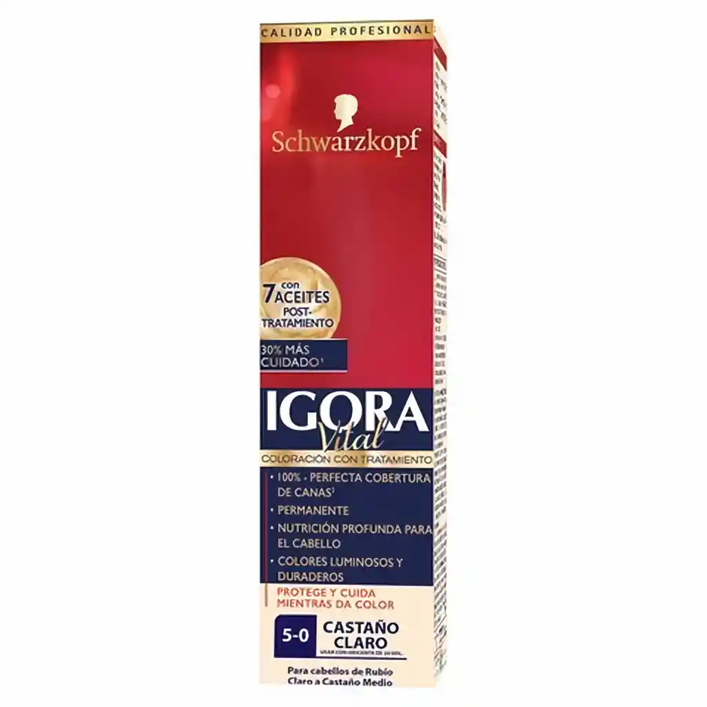 Igora Tinte Vital Tubo 5-0 Castaño