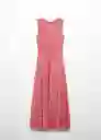 Vestido Caldera-A Coral Talla S Mujer Mango