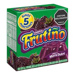Frutiño Gelatina Mora Dulce