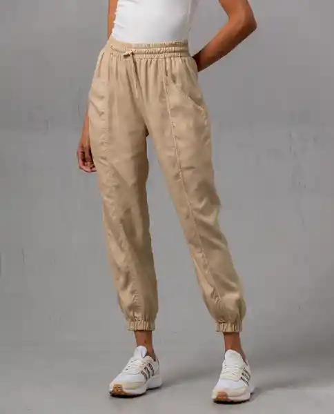 Pantalón Mujer Beige Talla 6 1511166C Rifle