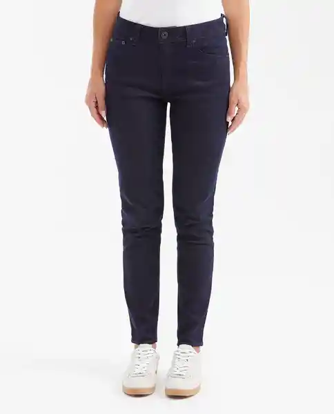 Jean Cosmo Para Mujer Azul Dark Talla 6 Chevignon
