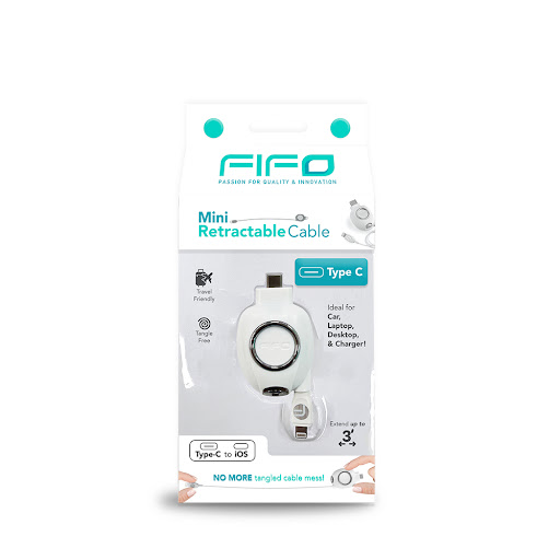 Minicargador Para Carro Fifo Micro Usb a Tipo C Para Iphone