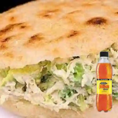 Combo Arepa Reina Pepiada + Colombiana Zero 400 ml