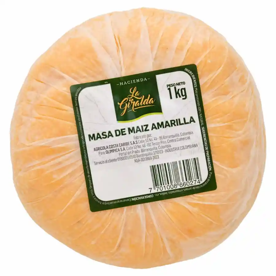 Masa de Maíz La Giralda Amarilla