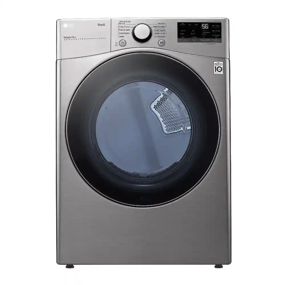 Secadora Carga Frontal Lg Df22vv2r 22kg/ Gris