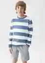 Bermuda Richard Gris Talla 06 Niños Mango