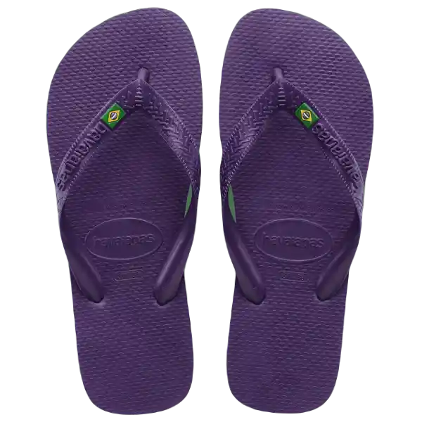 Sandalias Brasil Púrpura Nuevo Talla 38 4000032 Havaianas