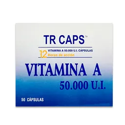 Tr Caps Vitamina A (50000 UI)