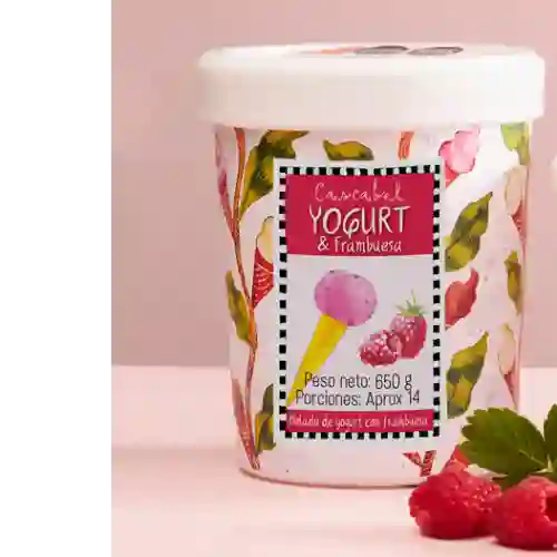 Litro de Helado Deyogurt & Frambuesa